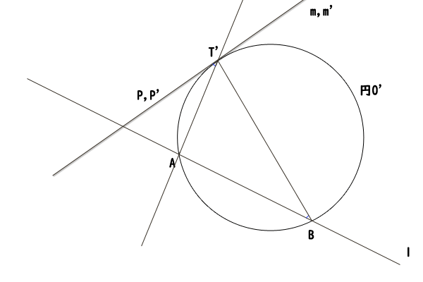 接弦定理の逆の証明